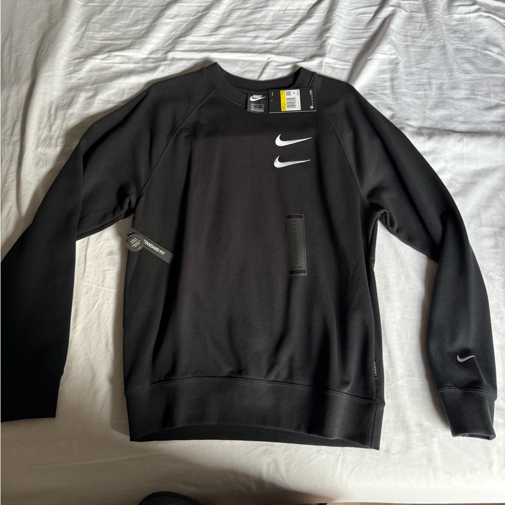 Nike Men's Black Crewneck Sweatshirt